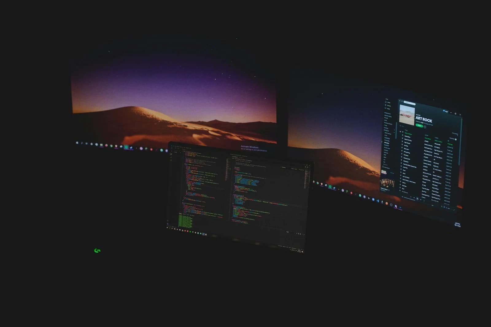Team at work